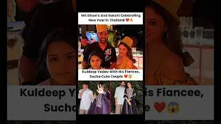 Ms Dhoni and Sakshi Celebrating New Year in Thailand ❤️😱#cricket #shorts #shortsfeed