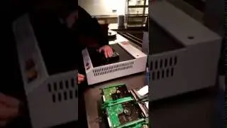 Data destruction on site with DEGAUSSING