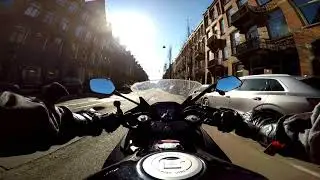 Corona Ride Amsterdam on my MotorCycle