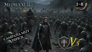 LORD of the RINGS en MEDIEVAL TOTAL WAR 2 - DIVIDE AND CONQUER GONDOR vs MORDOR
