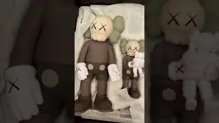 KAWS Share Grey and Pink