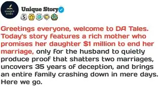 Greetings everyone, welcome to DA Tales. Today's story features a rich mother who .//Reddit Stories 