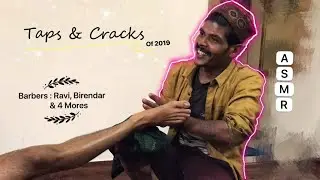 Relaxing Taps & Cracks Compilation Of 2019(Massage Videos) | ASMR | Puremassageworld