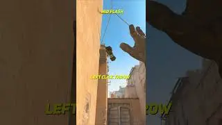 CS2 Dust 2 Perfect Mid Flash That You Can Use With Friends #shorts