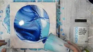 (97) Testing Golden Acrylic Pour Medium Matte
