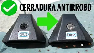 Instalar FÁCIL cerradura ANTIRROBO en baca de coche | Cruz T BMW serie 3 320d |