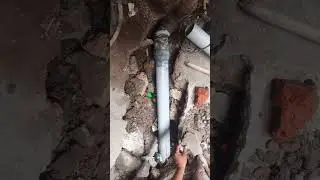 PVC pipe joint fitting for waterproof #plumbing #pvcwaterproofing