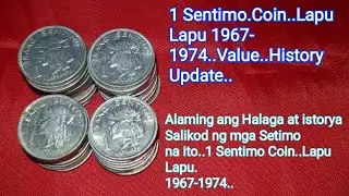 1 sentimo Coin Lapu lapu 1967-1974 Value History Update#Kabayan Filipino#
