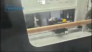 Automatic 3-6 inch paper core cutting machine #papercoremachine #cuttingmachine #papertubemachine 