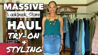 Massive Lookbook Store Haul | TRY-ON/STYLING