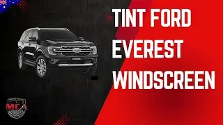 2025 Ford Everest Windscreen Tint 50%| How To Install Window Tint | Live Turorial