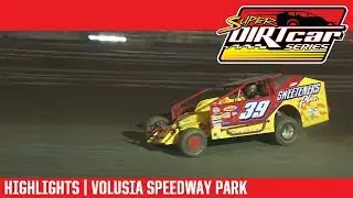 Super DIRTcar Series Big Block Modifieds Volusia Speedway Park February 17th, 2018 | HIGHLIGHTS