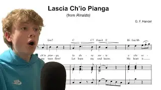 Lascia Ch'io Pianga, Sung By A Boy Soprano