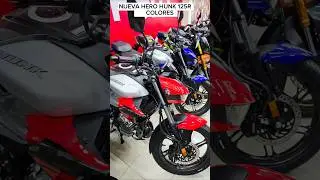 Esta Es la Nueva Hero Hunk 125R 2026 🔥😱 Colores Disponibles #alexmotos #bikerlife #motos #motero