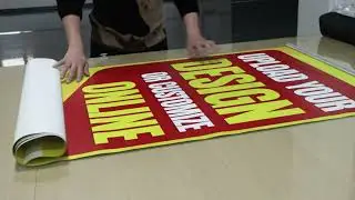Retractable Banner installation