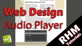 Web Design: Audio Player