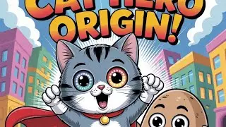 Cat Hero Origin Story 🐱🦸 | How Super Cat Got His Powers | Kids Cartoon
