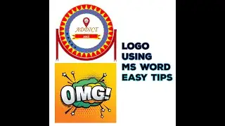 Logo Making Using MS Word MS Office Training Easy Tips Tricks for Small Business and center