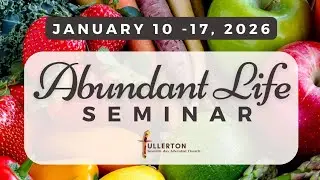 Health Evangelistic Seminar 2026-01-16 (In Place of Friday Vespers this Week)