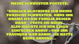 Meine Schwester postete auf Facebook: „Endlich blockiere ich meine toxische Schwester – Familie ist