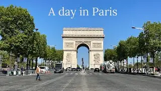 Paris Day 1 : Arc De Triumph, Louvres, Eiffel Tower 4k