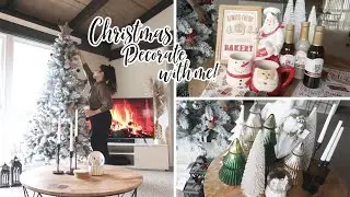 CHRISTMAS DECORATE WITH ME 2020 | Affordable Nordic Farmhouse (Michael&rsquo;s, Target, Marshalls)