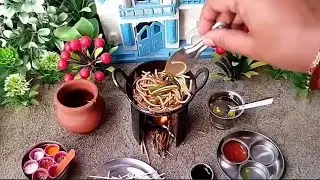Miniature Seviya& Noodles Recipe | Mitthi Seviya |Special Recipe | Anikashminiaturefood