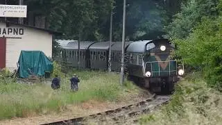 Turystyka Kolejowa #Turkol.pl #Żukowo Zachodnie pociąg BORSUK w kilku ujęciach LK229