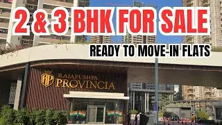 2BHK & 3BHK APARTMENTS FOR SALE IN GATED COMMUNITY IN HYDERABAD | RAJAPUSHPA PROVINCIA 