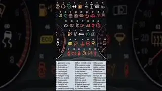 Cars dashboard symbols and meanings #shorts #automobile #mechenical #foryou #youtubeshorts