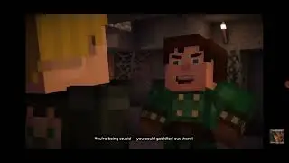 Minecraft Story Mode Jesse Mean Choices at Lukas!😥