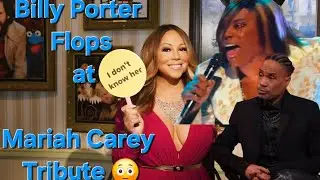 Billy Porter Flops At Mariah Carey Tribute 