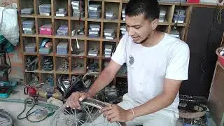 How to build cage wheels for Tiller part -1 || ANYTech Solution