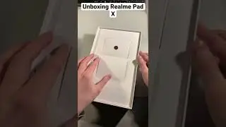 Unboxing Realme Pad X