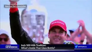 Indy 500 Milk Tradition: What's Inside That Glass Bottle?