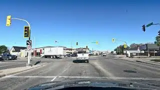 🚙🍂🍂WINNIPEG MANITOBA CANADA DRIVE TOUR DURING FALL SEASON