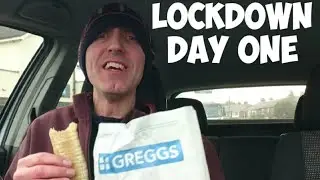 Lockdown Day One in Durham UK. I Got Free Vegan Sausage Roll From Greggs.