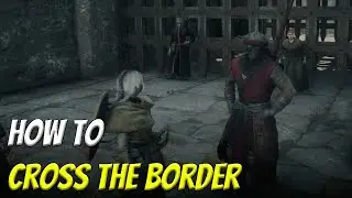 How to cross the border to Battahl from Checkpoint Rest Town as a human | Dragon's Dogma 2