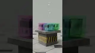 Hyper-Realistic Minecraft Slime in Blender | 3D Simulation