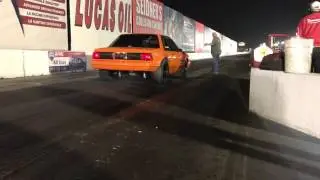 Ben alameda orange mustang
