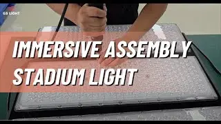 Immersive Screw Assembly: Building Stadium Lights! @YouTube
