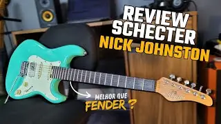 Review da guitarra SCHECTER NICK JOHNSTON⚡/ 