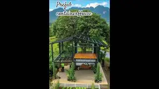 Time Lapsed Assembly simple container house#ecofriendlydesign #transformyourhome #homedesign