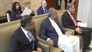 PM Imran Khan with Prime Minister of Ethiopia on sidelines of the Second Belt