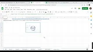 Google Drive image show on google sheet || without script