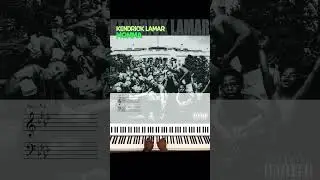Kendrick Lamar - Momma chords pt 2 #shorts #kendricklamar #topimpabutterfly #chordprogression