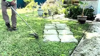 FAST Front Yard Detail ~ Sharp Edges & Quick Cuts | Satisfying Lawn Care