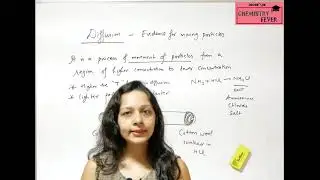The Particulate Nature of Matter : 1.4 Diffusion - Evidence for movement of Particles