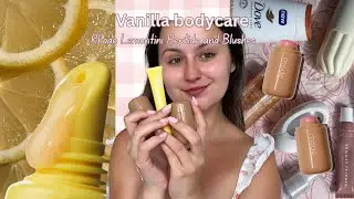 New Vanilla Body Care Faves 💖 | Rhode Lemontini Lip + Summer Blush Review✨