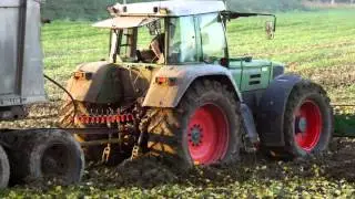 Fendt 818 vast gereden - Fendt 818 stuck